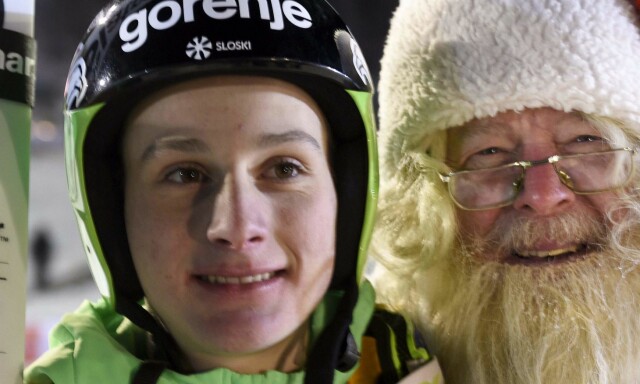 image: Den slovenske hoppsensasjonen : - Folk digger han. I hvert fall tenåringsjentene